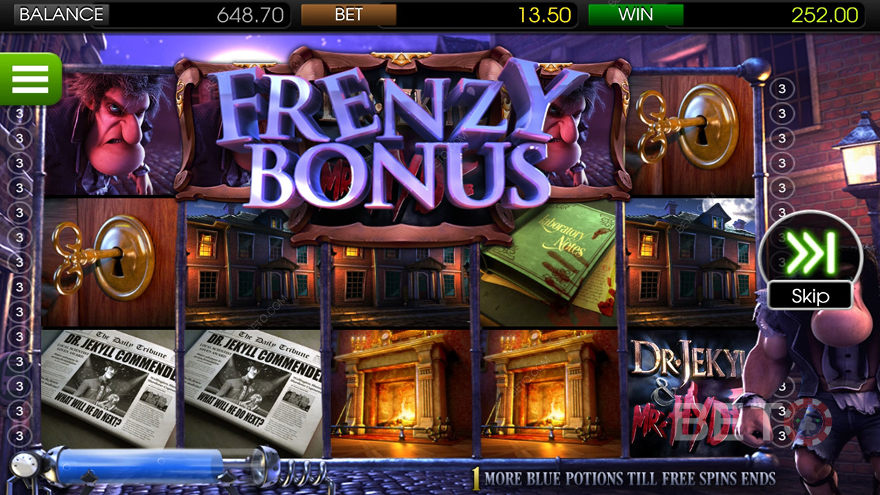 Dr. Jekyll & Mr. Hyde recension av BETO Slots