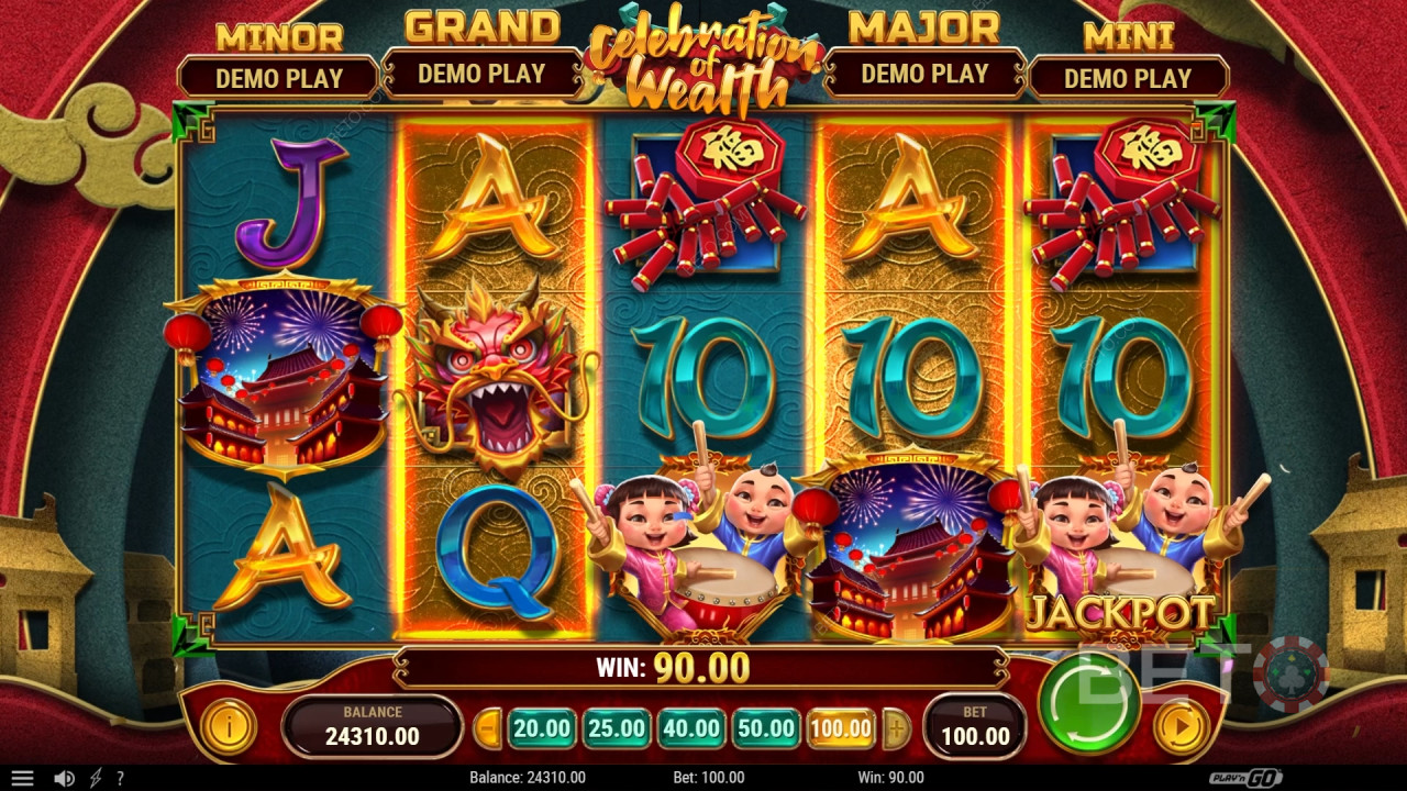Celebration of Wealth Review av BETO Slots