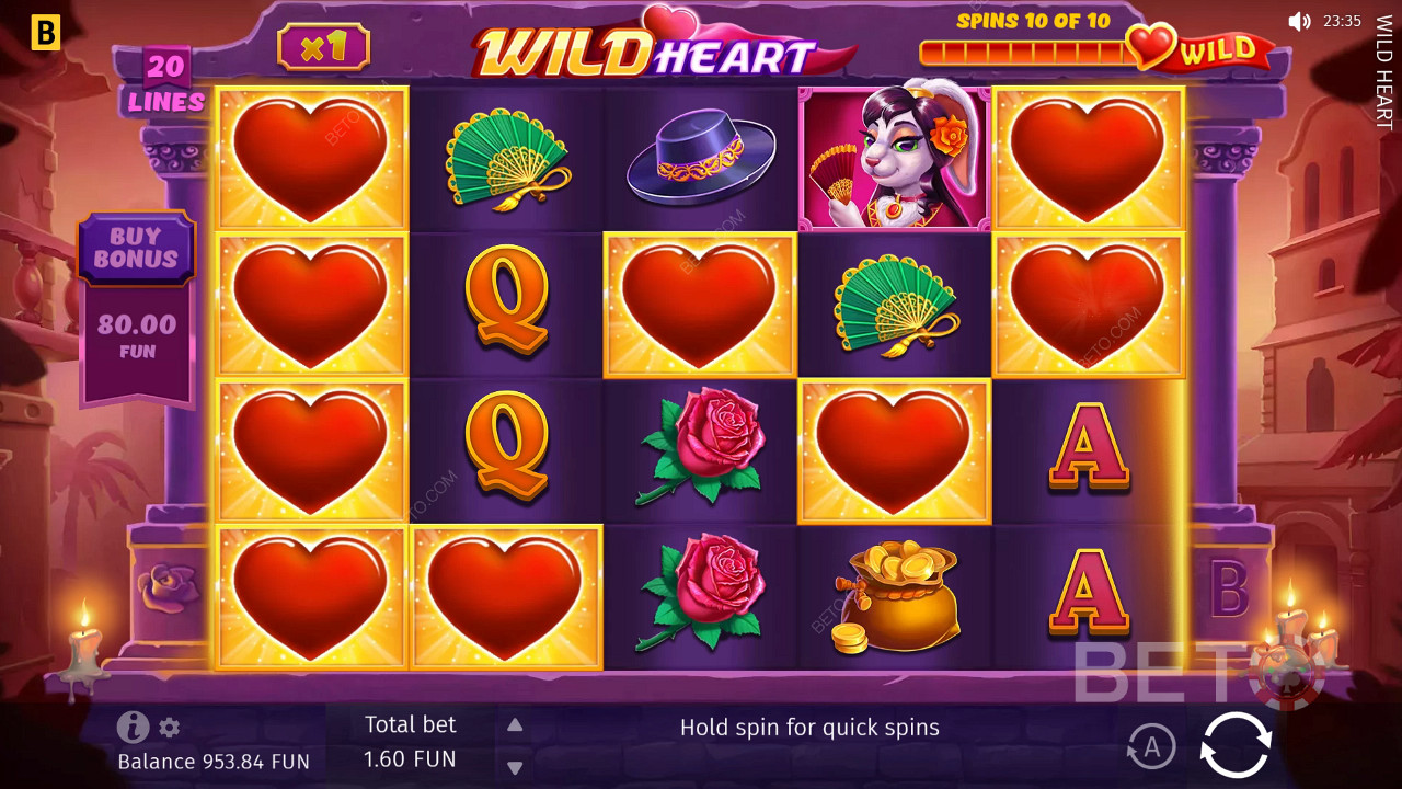 Wild Heart Spela Gratis