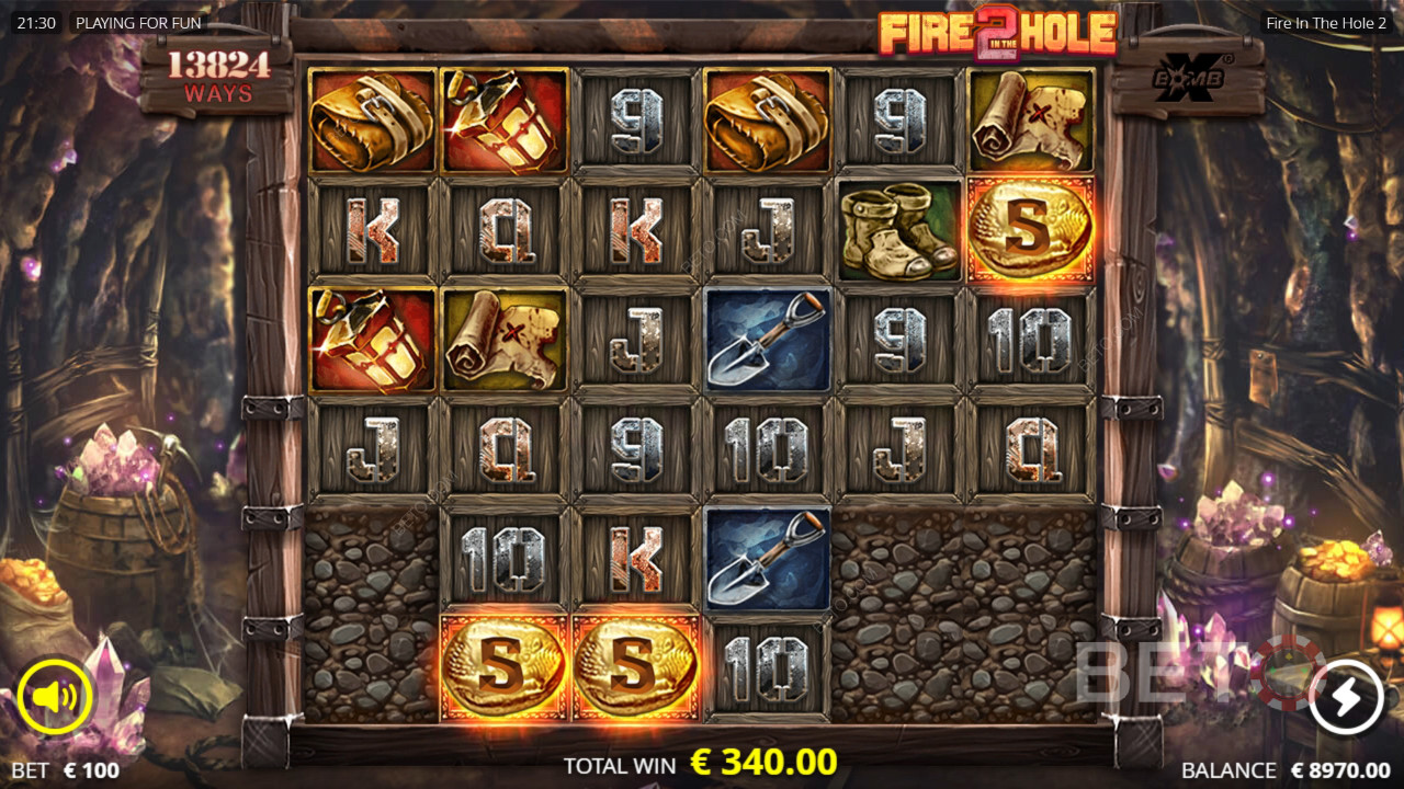 Fire in the Hole 2 Granskning av BETO Slots