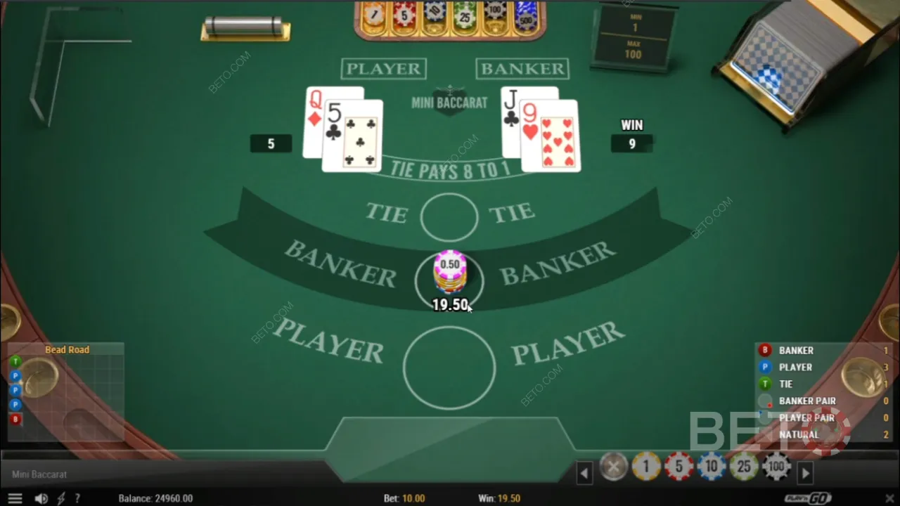 Baccarat kasinospel - Lär dig hur du behärskar Baccarat-strategier