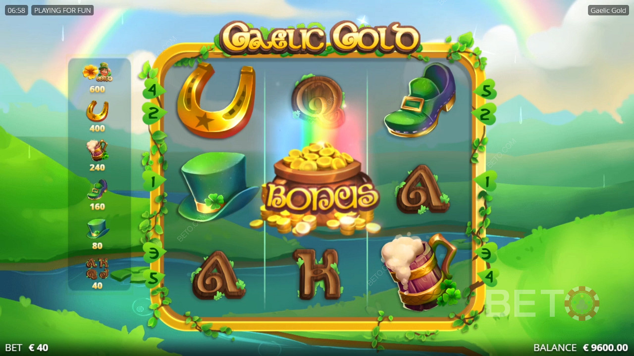 Gaelic Gold Spela Gratis