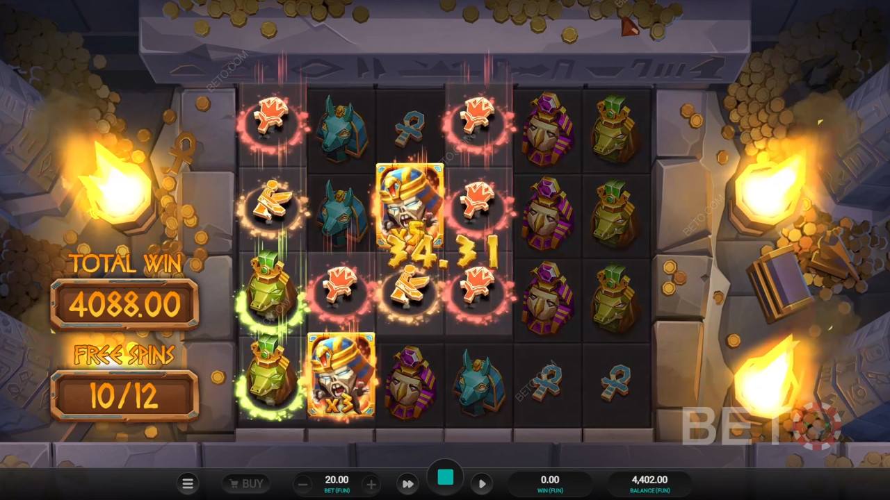 Ramses Revenge Review av BETO Slots