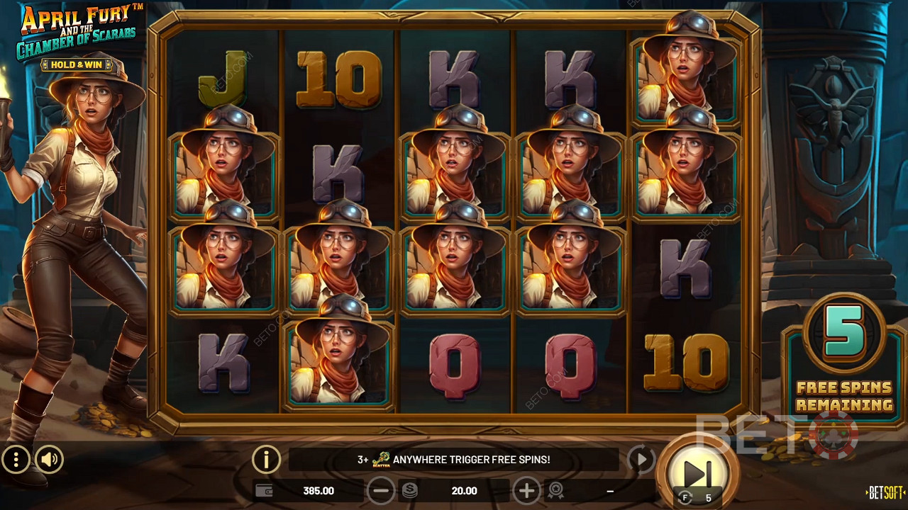 April Fury and the Chamber of Scarabs  Spela Gratis
