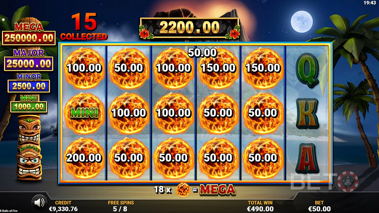 8 Balls of Fire  Spela Gratis