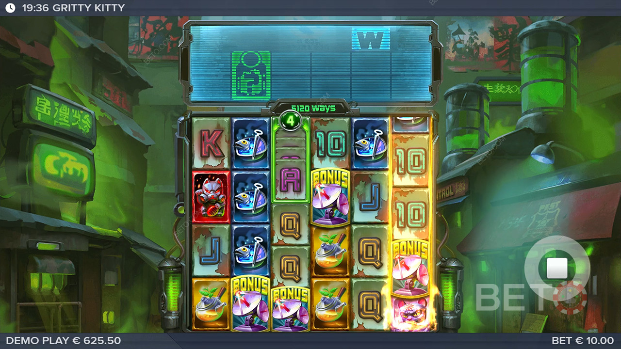 Är Gritty Kitty of Nitropolis Slot Machine värt det?
