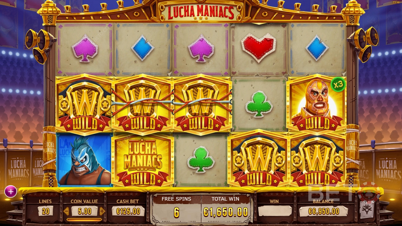 Lucha Maniacs Spela Gratis