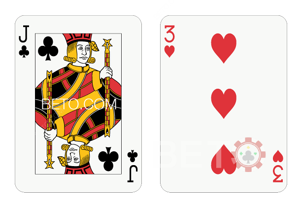 13 - dra ett tredje kort i blackjack