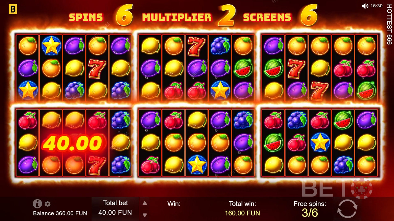 Vinn 6,600 Din insats i den hetaste 666 Video Slot!