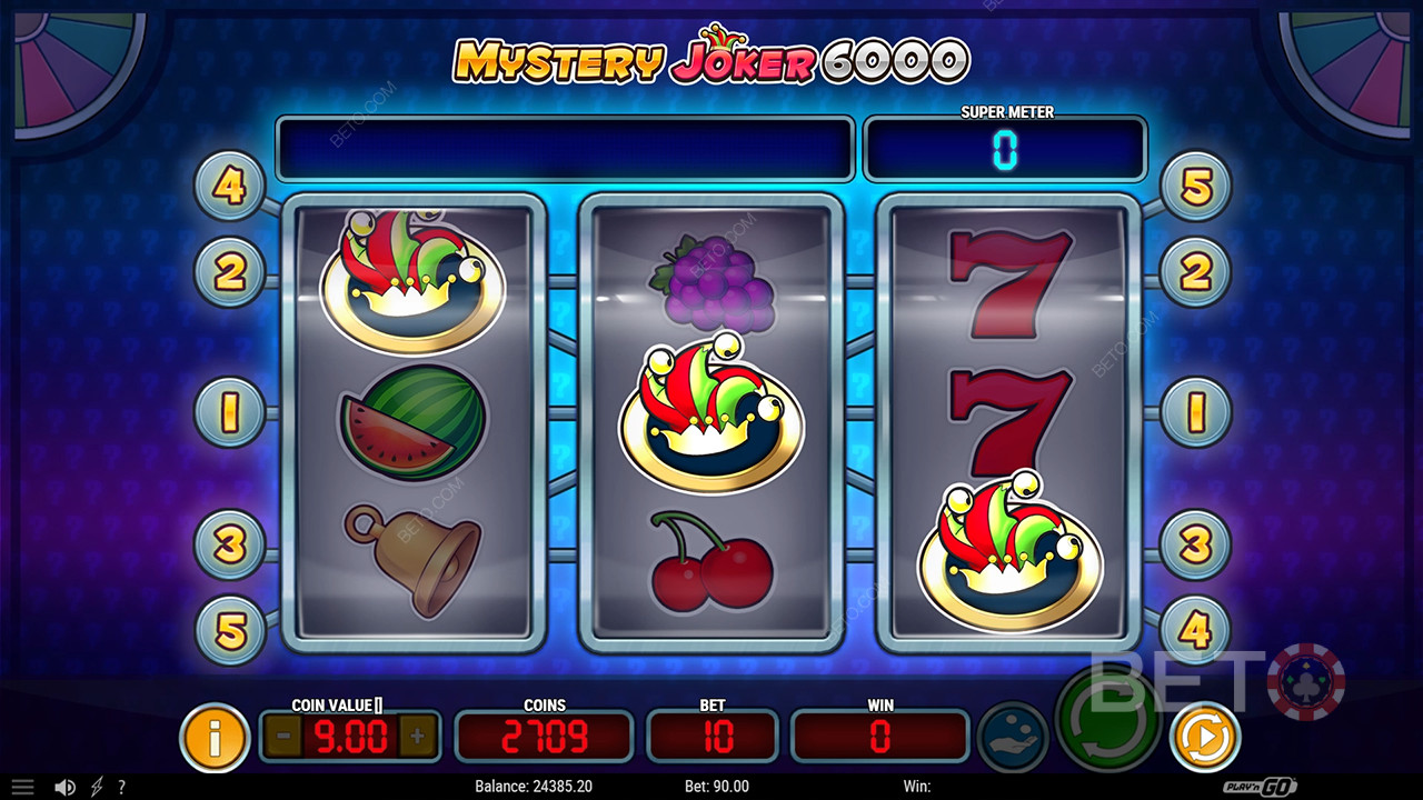 Mystery Joker 6000 recension av BETO Slots