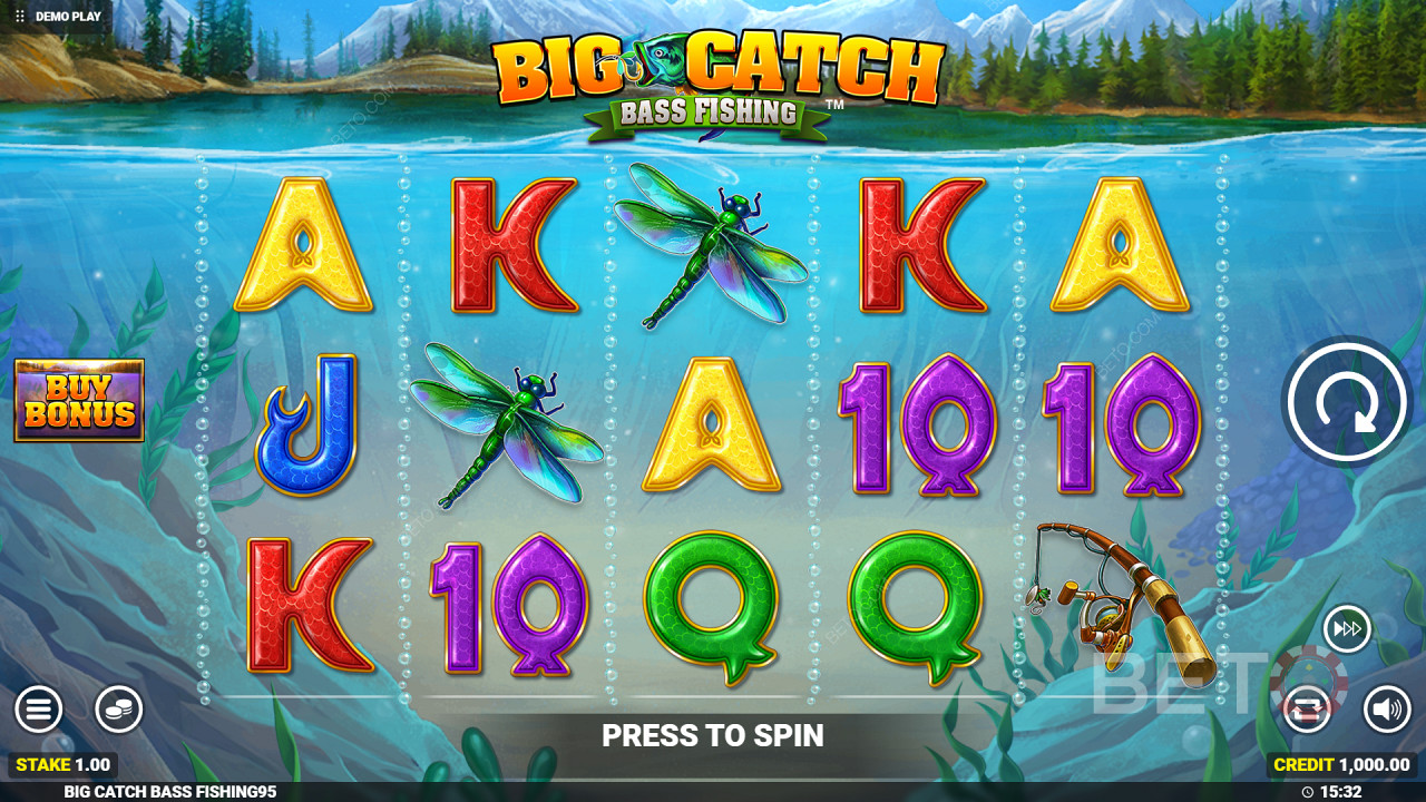 Big Catch Bass Fishing Slot - Vårt utlåtande