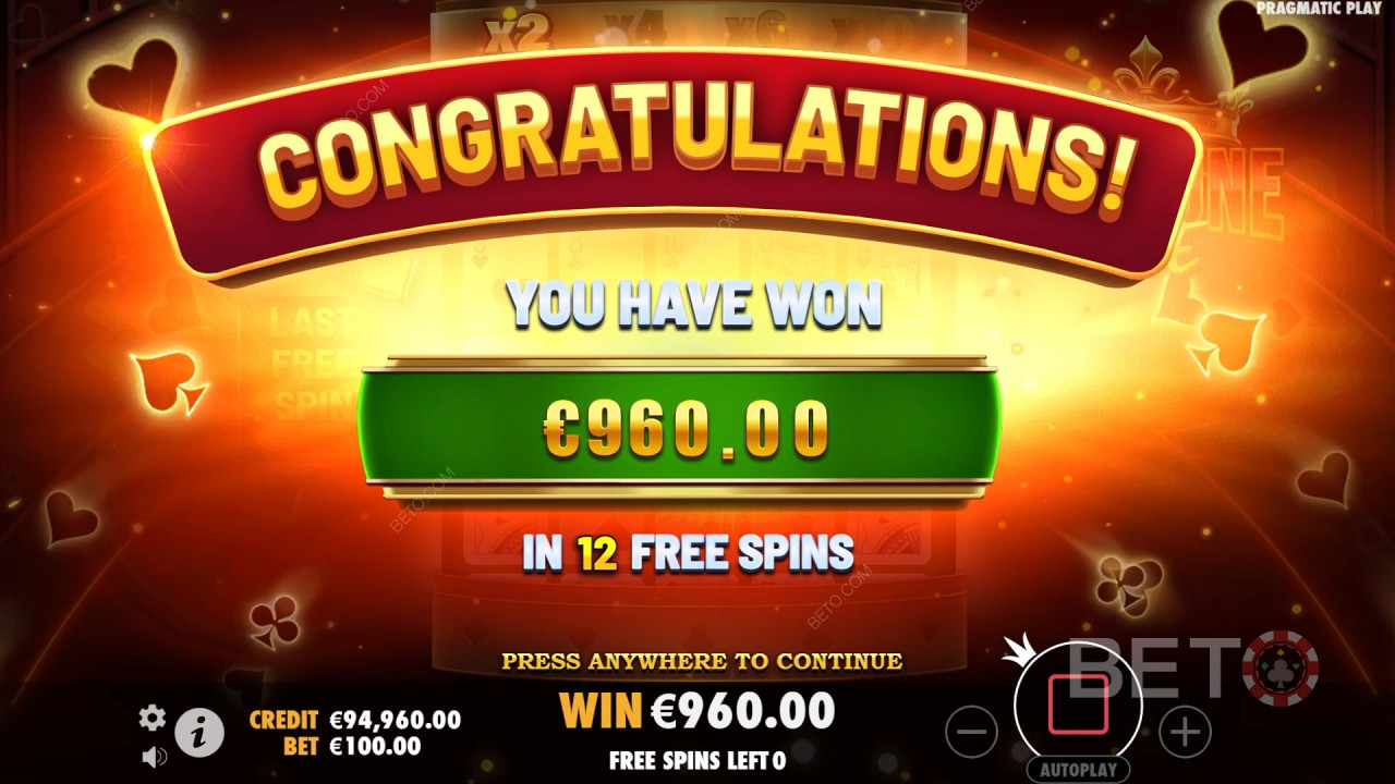 Fortune Ace Slot - Slutligt omdöme