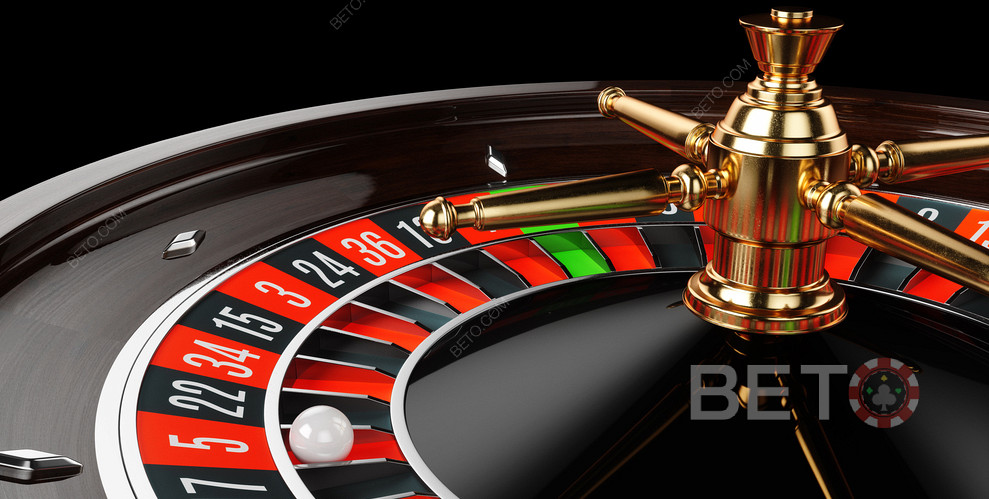 Det finns två typer av färginsatser i roulette online, nämligen röd och svart.