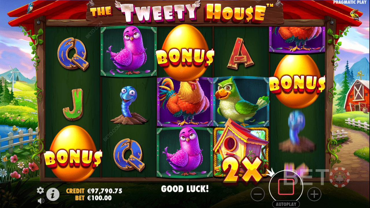 The Tweety House Review av BETO Slots