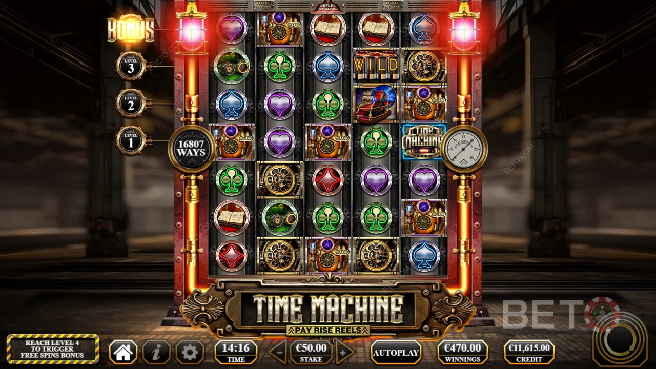 Time Machine Review av BETO Slots