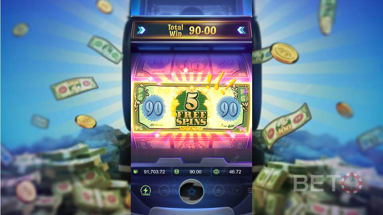 Domslut för Cash Mania slot online