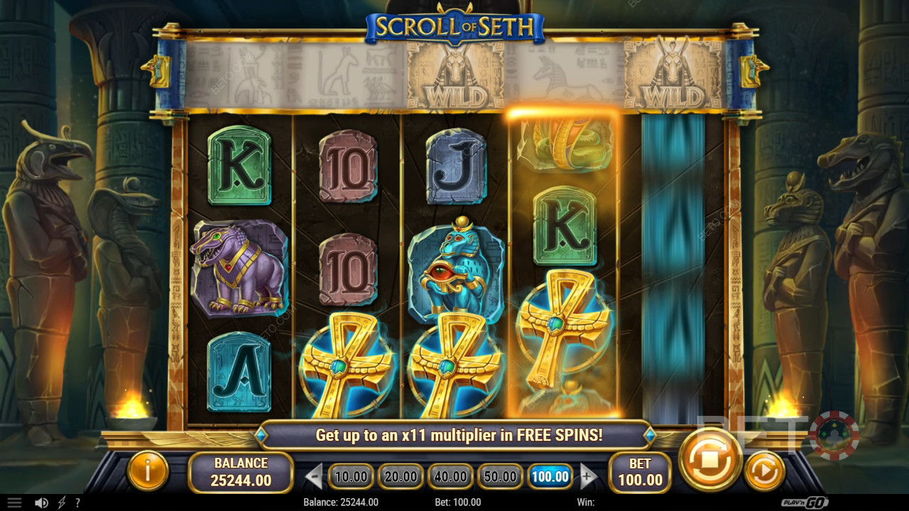 Scroll of Seth Review av BETO Slots