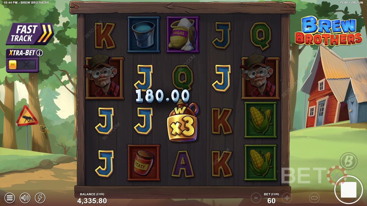 Brew Brothers: En spelautomat online Ska du snurra den?