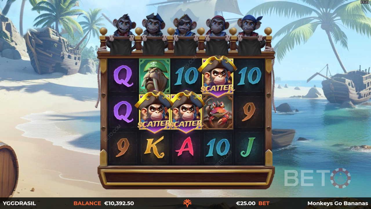 Monkeys Go Bananas MultiMax Review av BETO Slots
