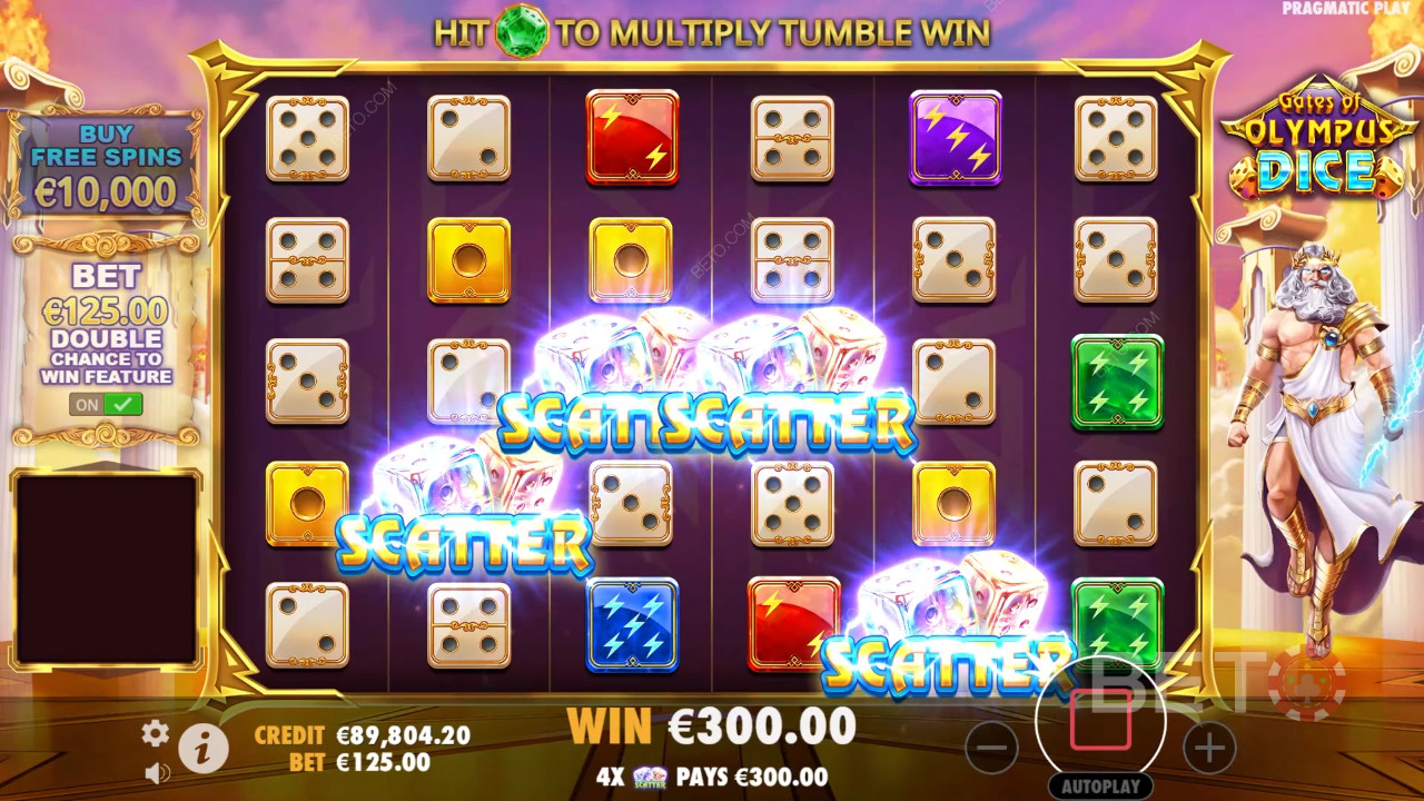 Gates of Olympus Dice Review av BETO Slots
