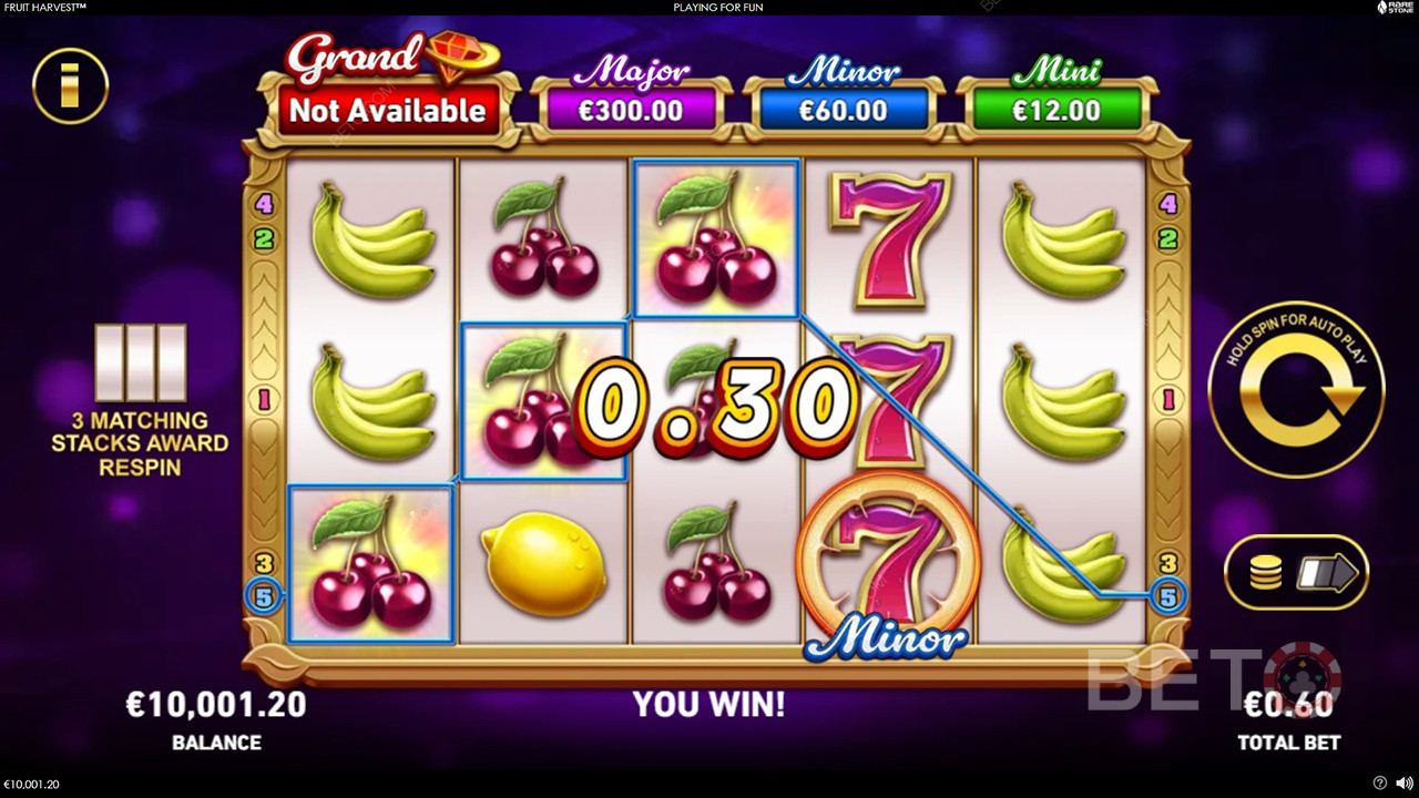 Fruktskörd: En slot värd att snurra?