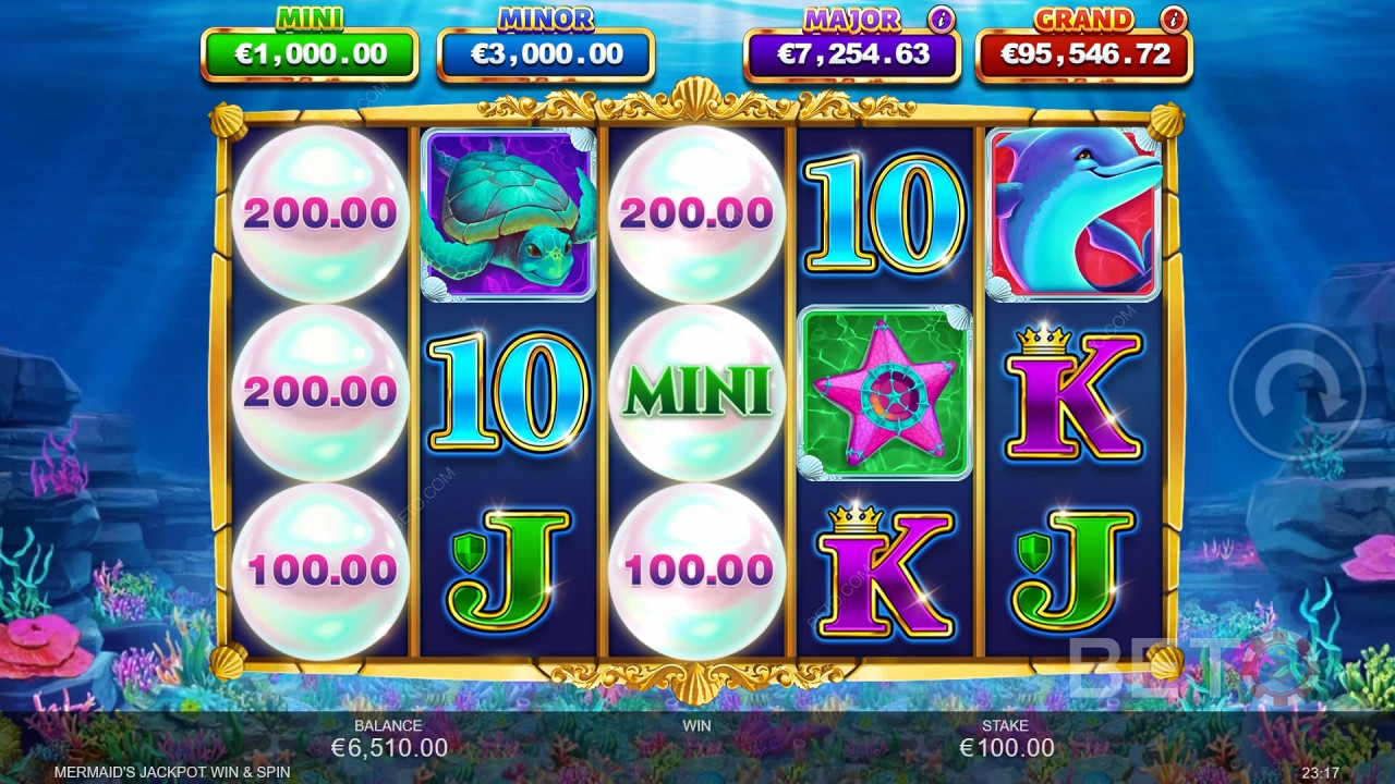 Mermaid's Jackpot Win & Spin Spela Gratis