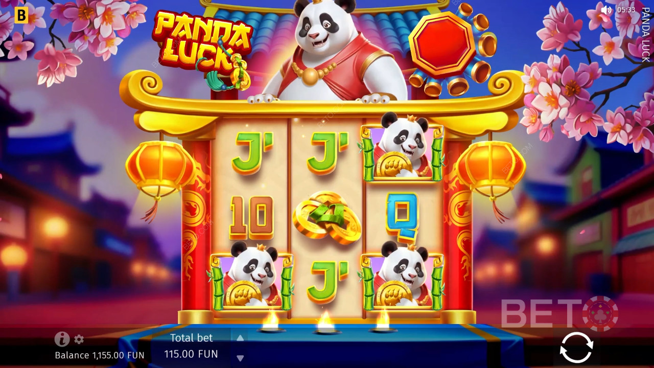 Panda Luck Review av BETO Slots