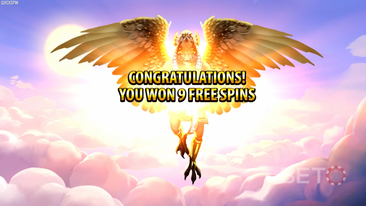 Använd Free spin Bonus Power-up för att vinna free spins.
