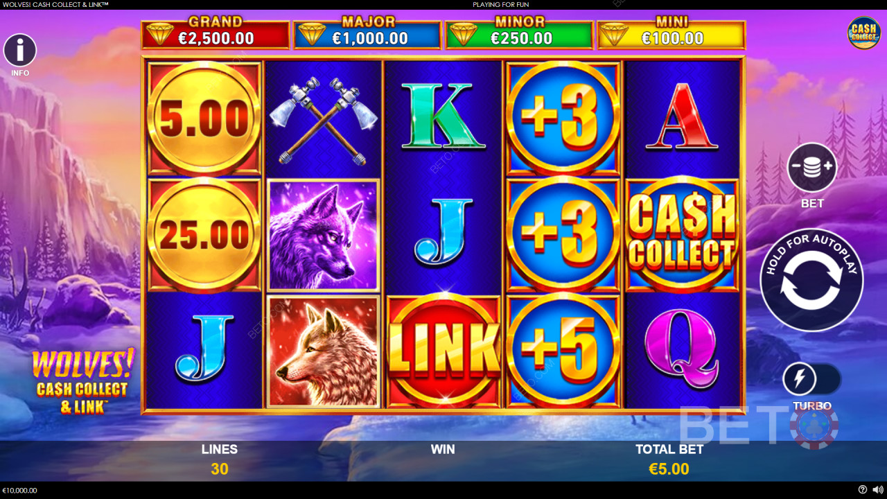 Vargar! Cash Collect & Link: En online-slot värd att snurra?