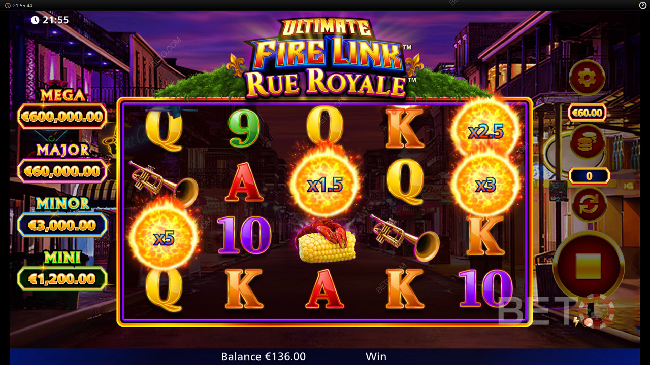 Ultimate Fire Link Rue Royale Spela Gratis