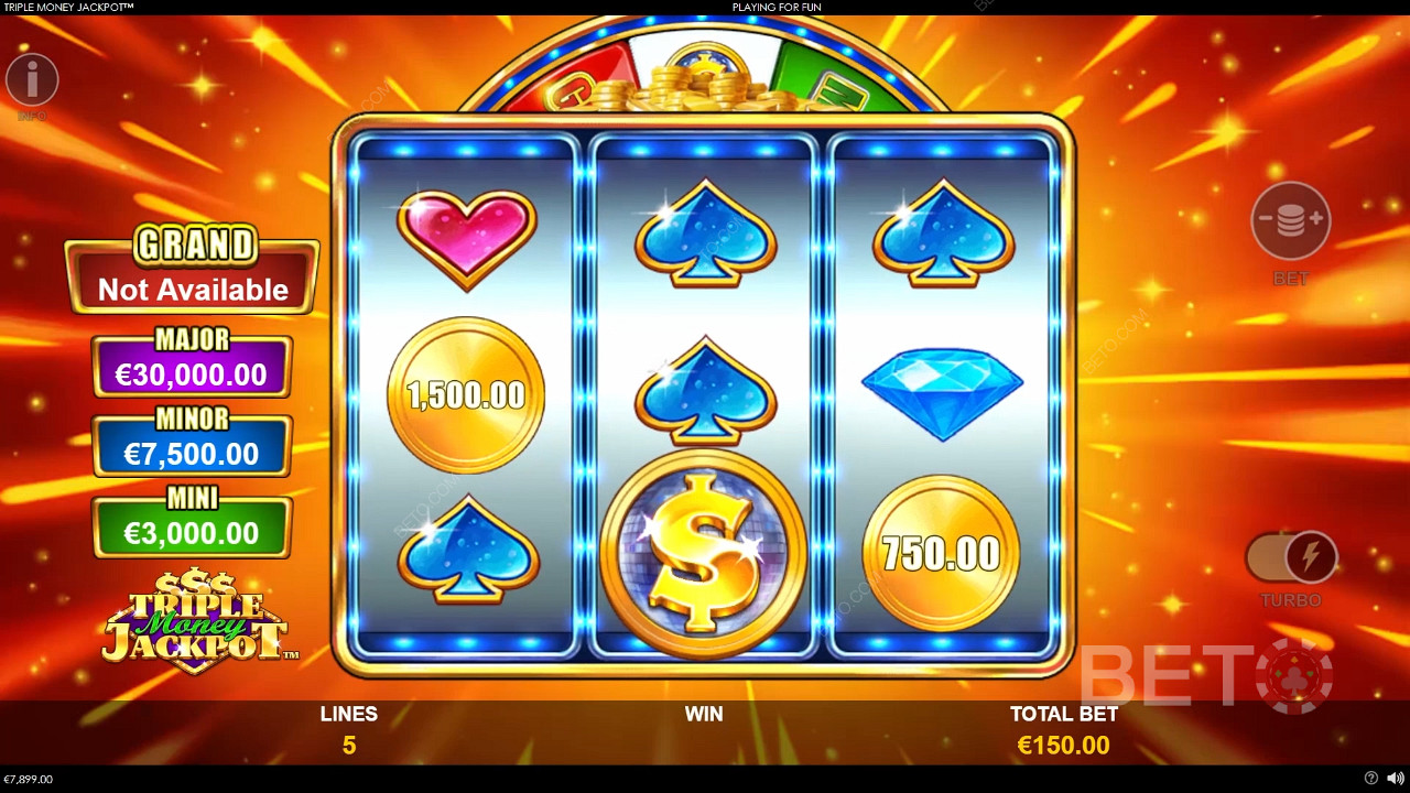 Triple Money Jackpot Spela Gratis
