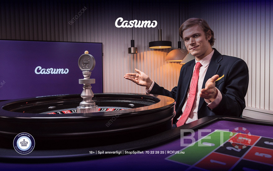 Spela live casino och vinn på roulette med Casumo