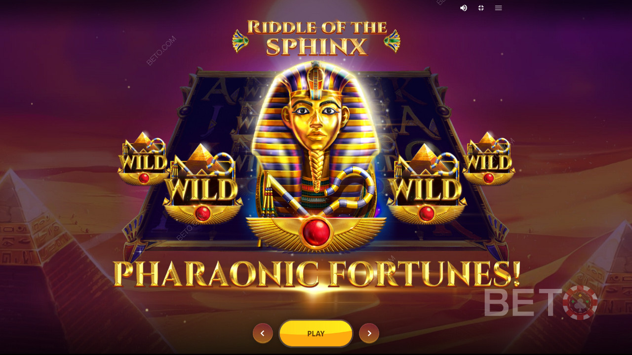 Pharaonic Fortunes specialbonus i Riddle Of The Sphinx