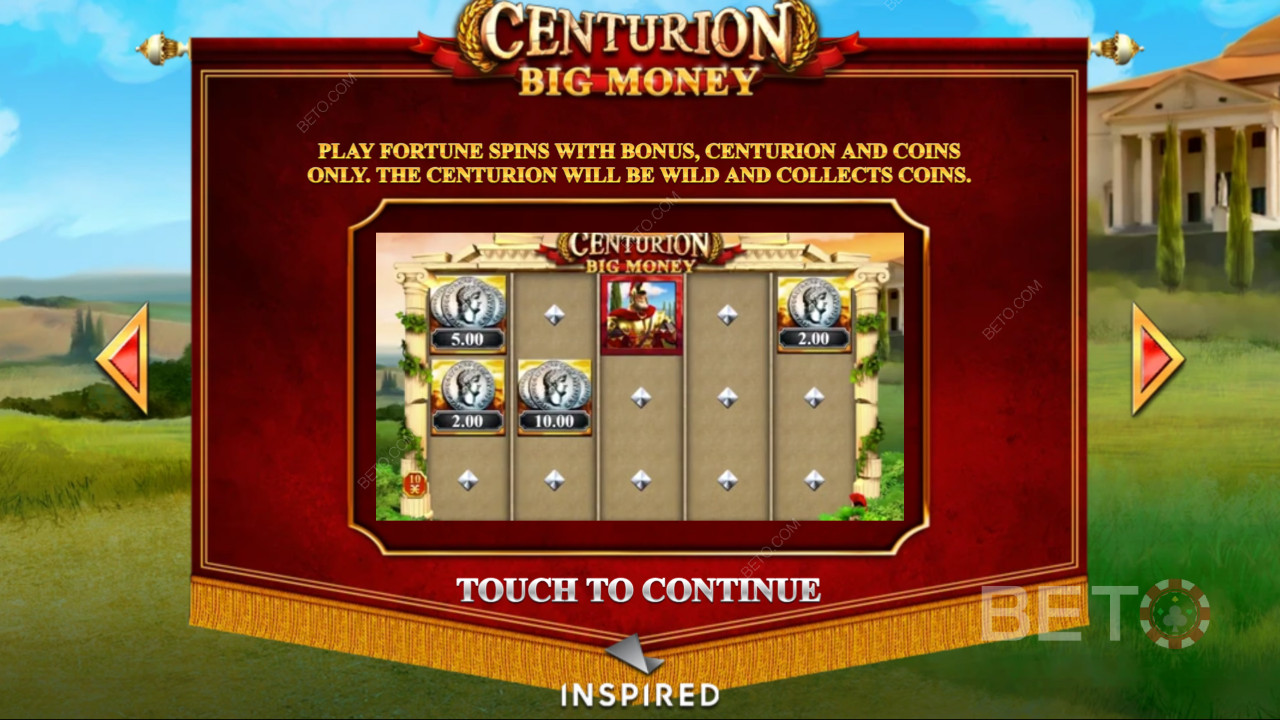 Centurion Big Money Video Slot - Vårt utlåtande