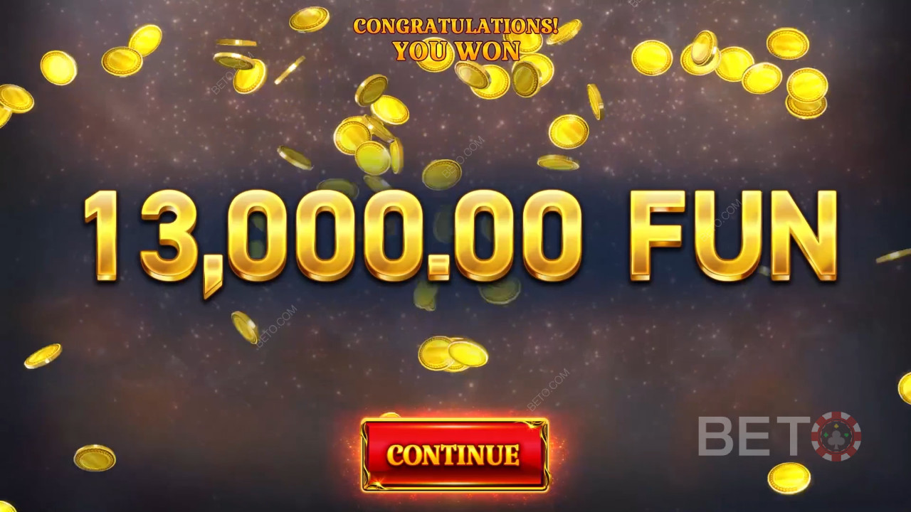 Vinn 2 000 gånger din insats i 36 Coins Slot Online!
