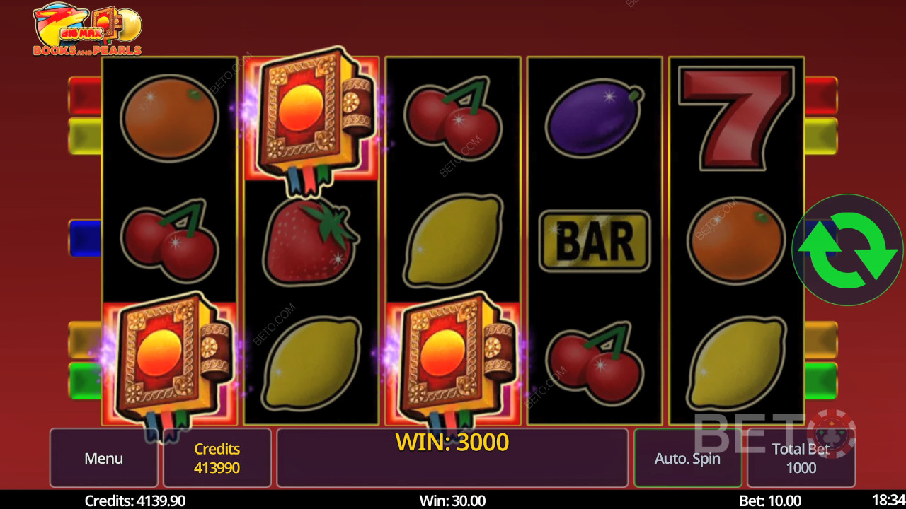 Big Max Books and Pearls Review av BETO Slots