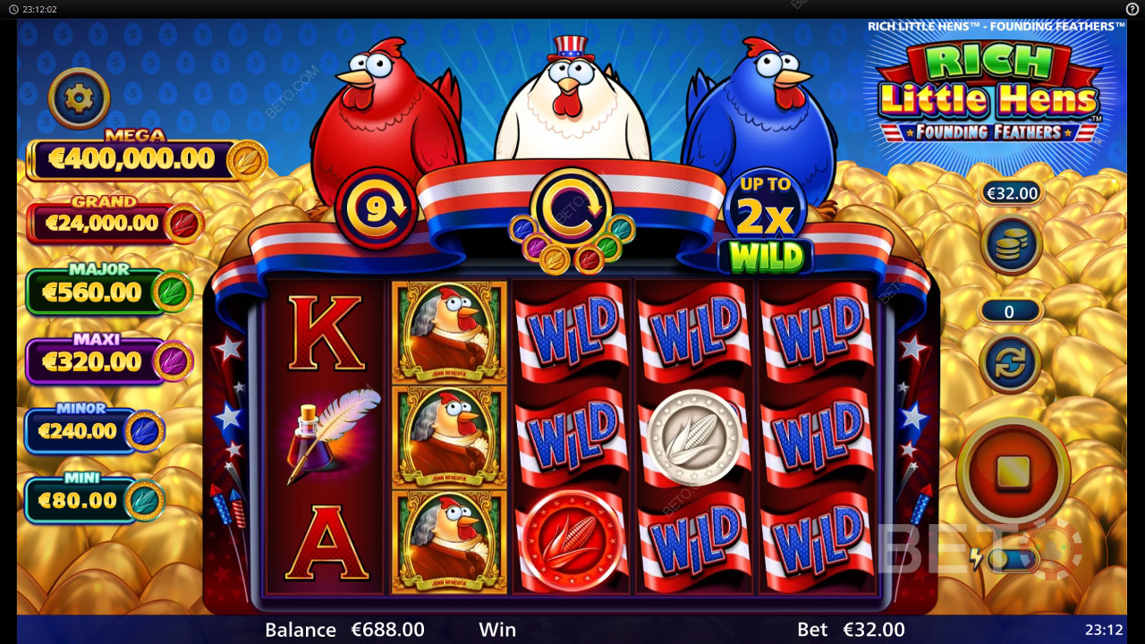 Rich Little Hens Founding Feathers Review av BETO Slots