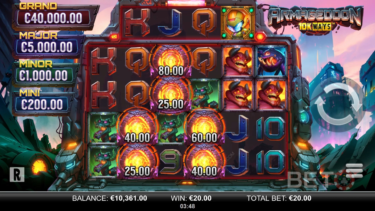 Armageddon 10k Ways Spela Gratis