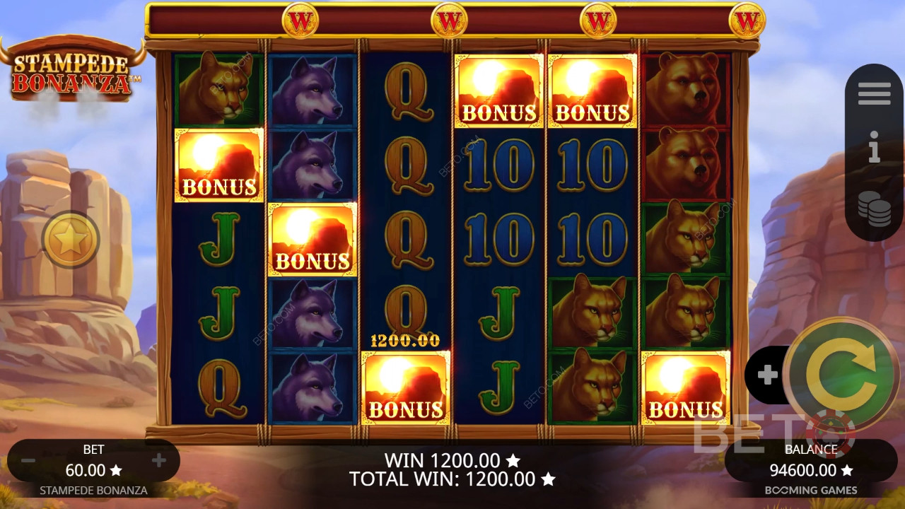 Stampede Bonanza Review av BETO Slots