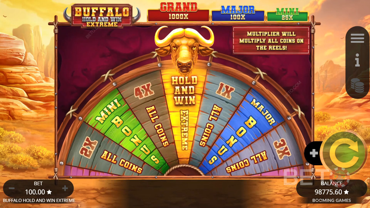 Buffalo Hold and Win Extreme Spela Gratis