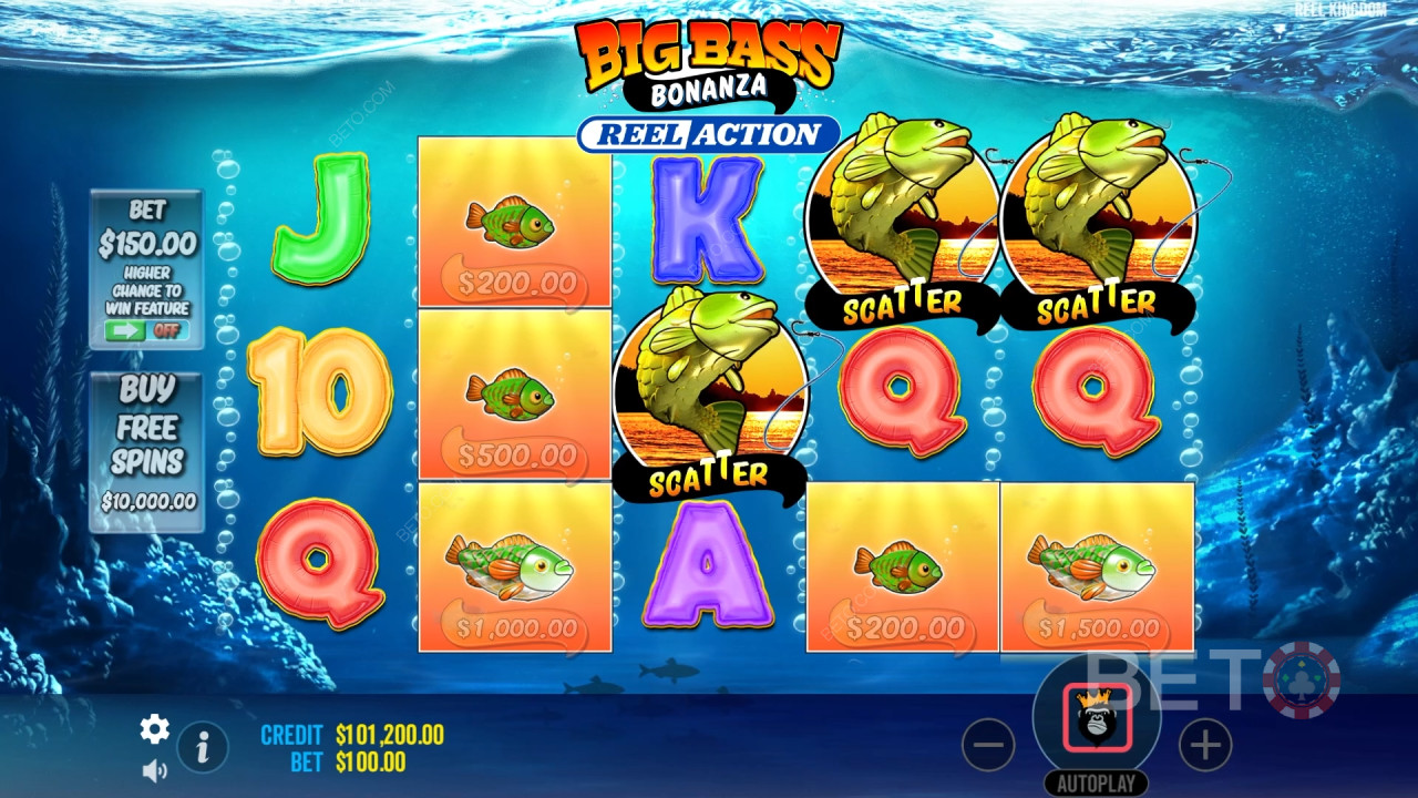 Big Bass Bonanza Reel Action Spela Gratis