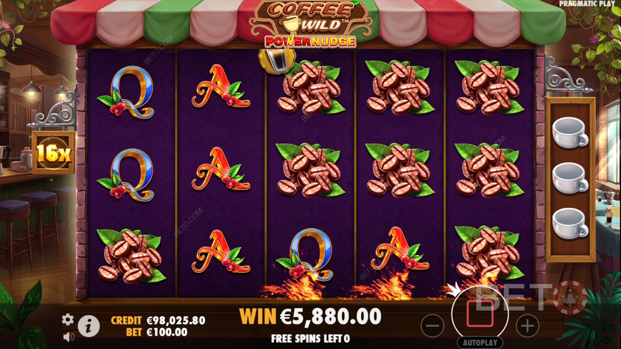 Coffee Wild Slot Machine - Slutgiltigt omdöme