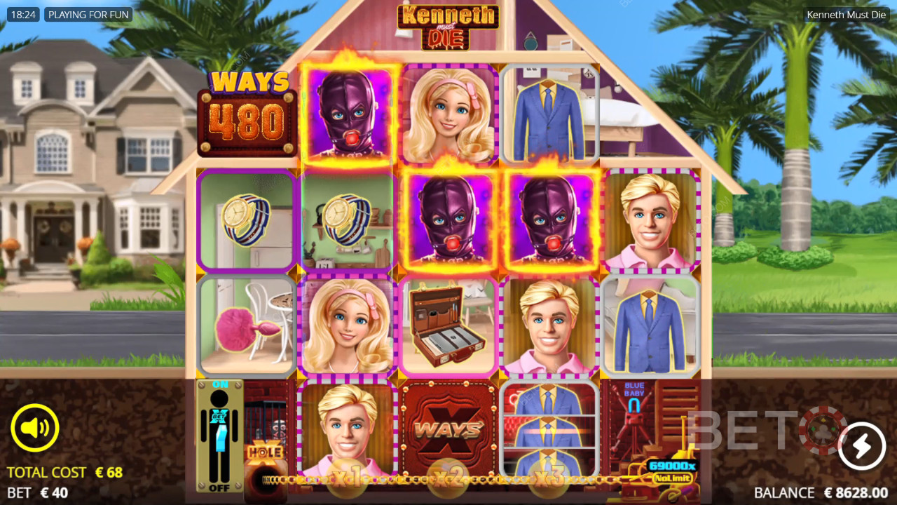 Kenneth måste dö recension av BETO Slots
