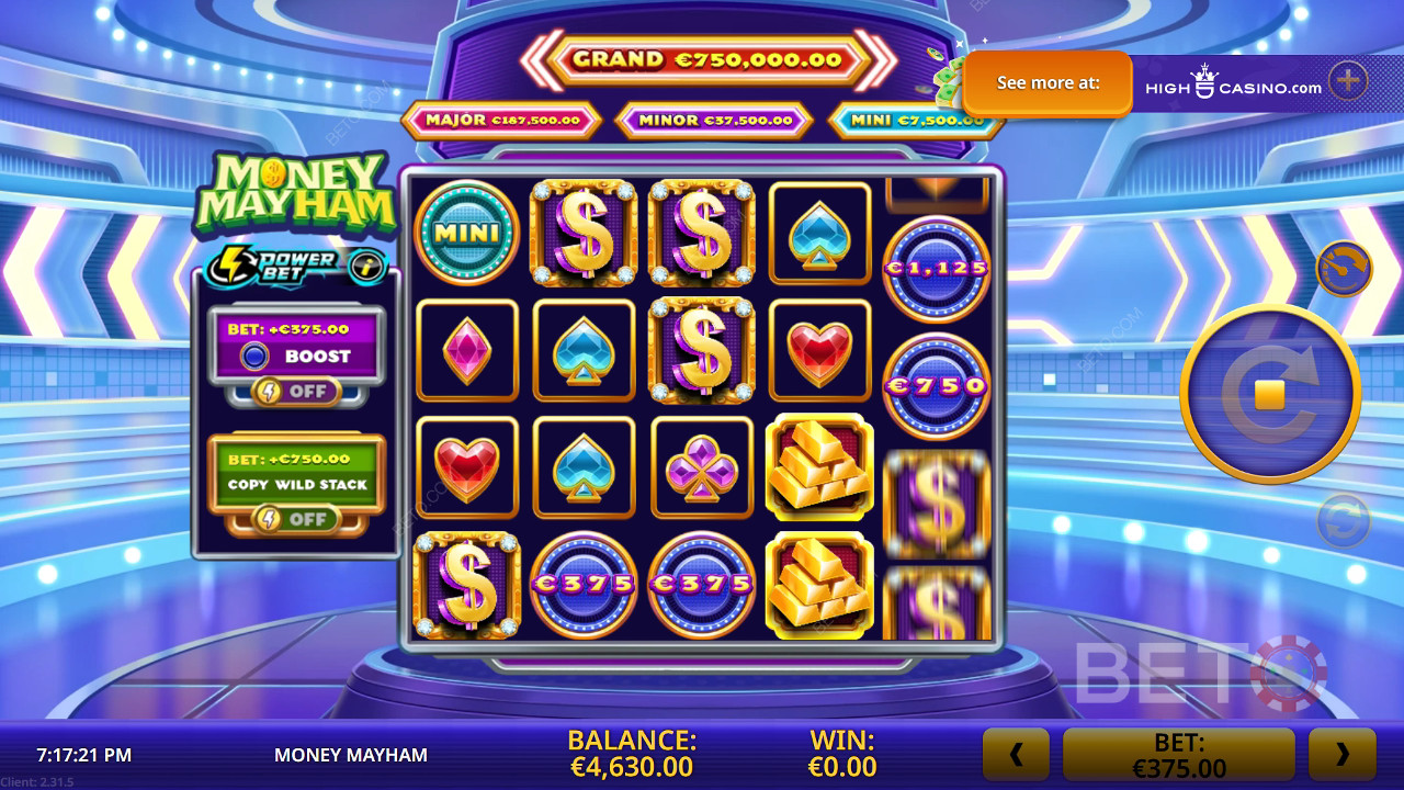 Money Mayham Spela Gratis
