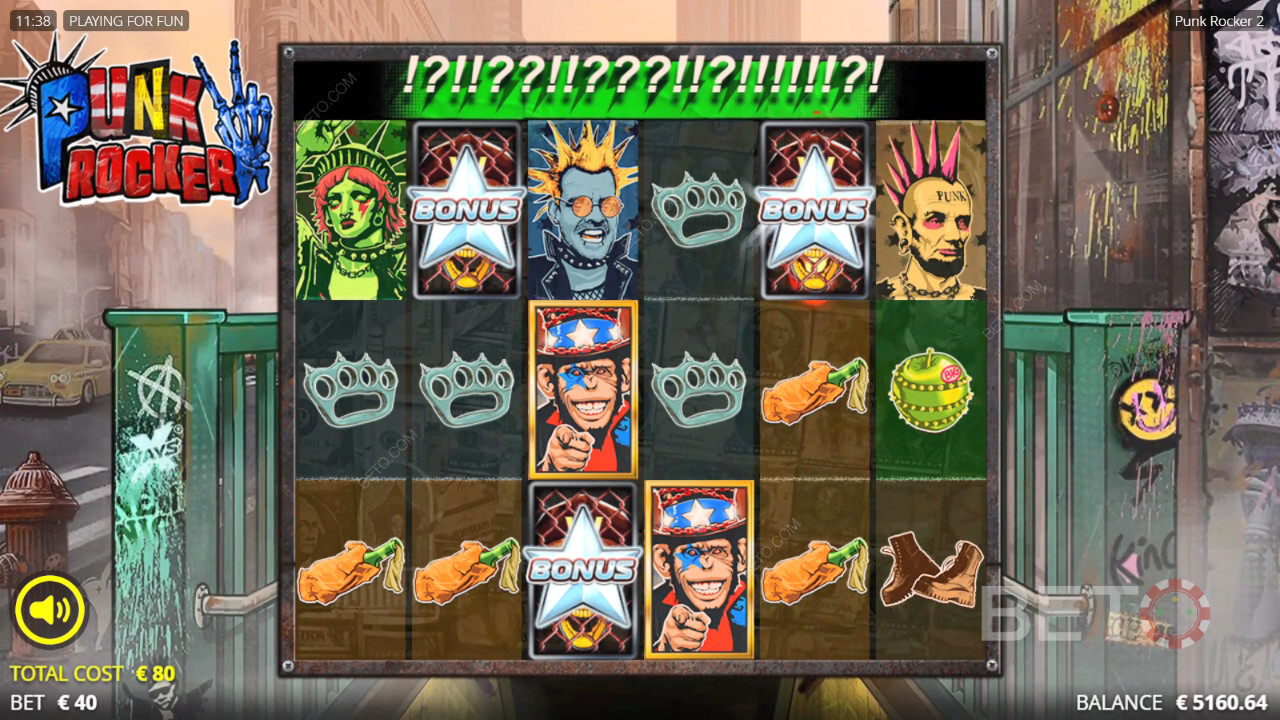 Punk Rocker 2 Granskning av BETO Slots