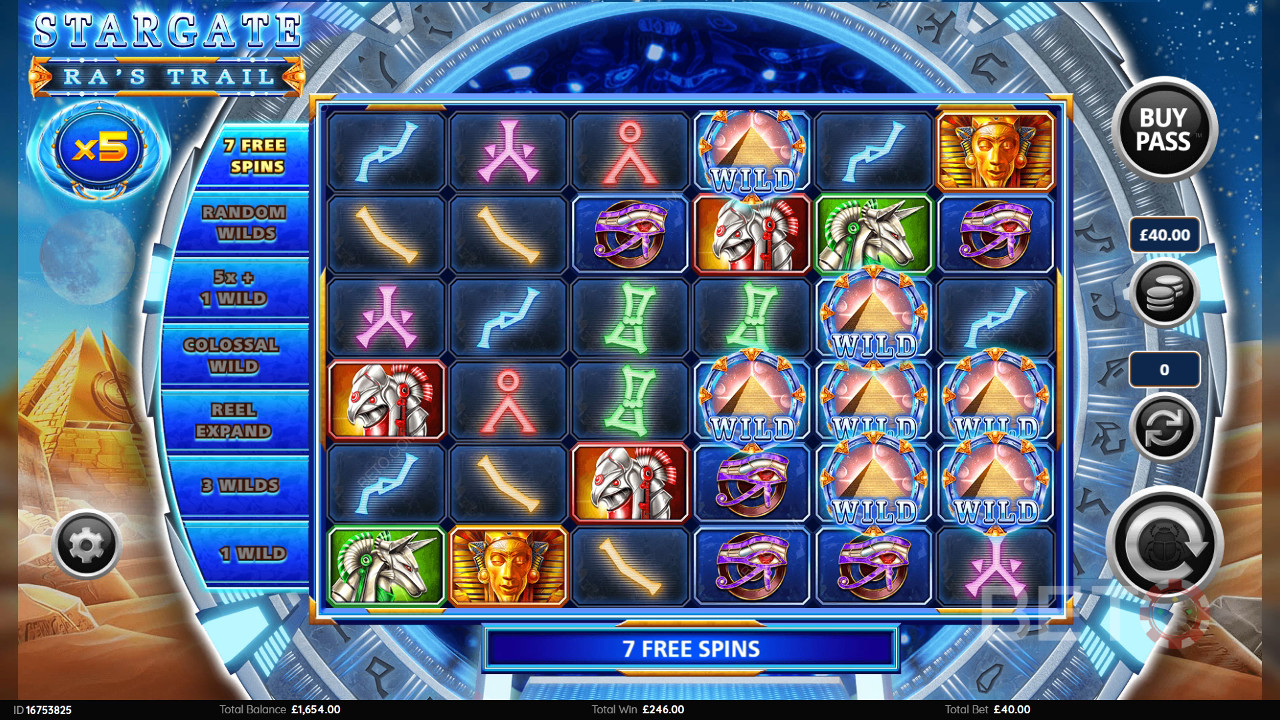 Stargate Ra’s Trail Spela Gratis