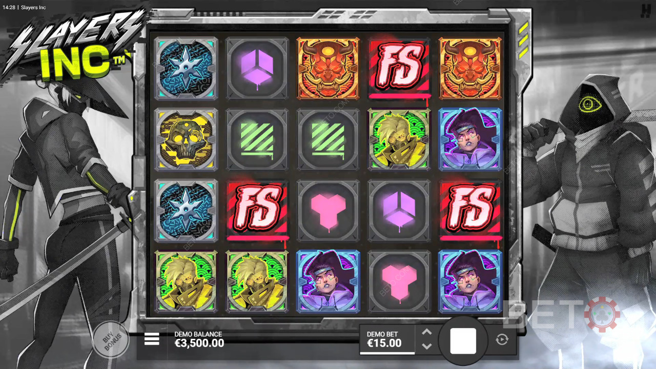 Slayers INC-recension av BETO Slots