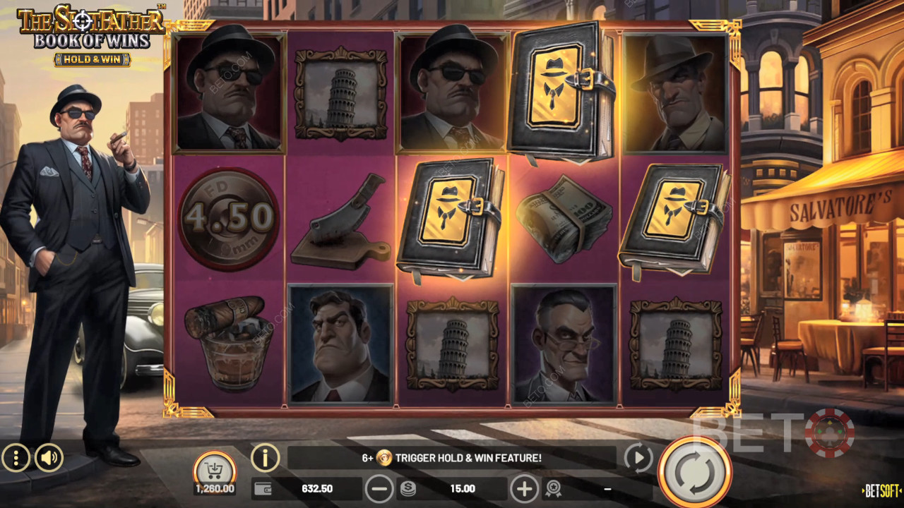 The Slotfather Book of Wins Review av BETO Slots