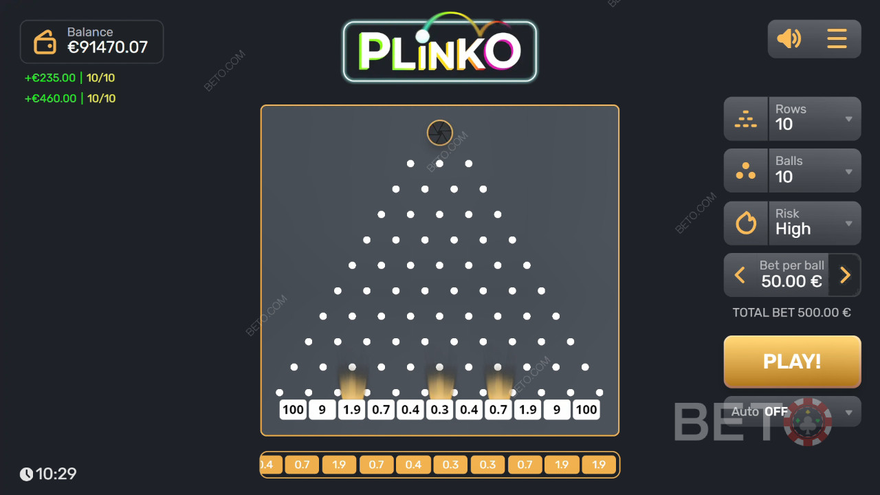Plinko Slot - Vårt utlåtande
