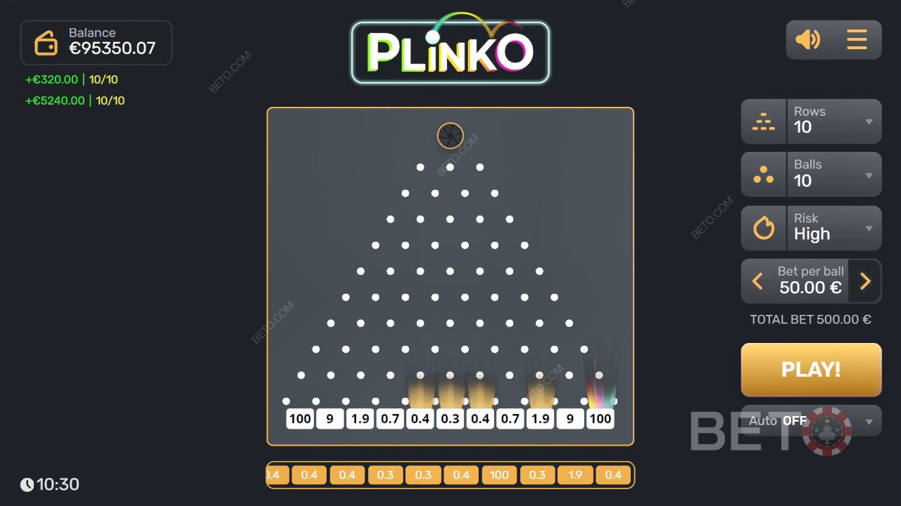 Plinko (Gaming Corps) Spela Gratis